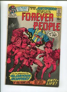 FOREVER PEOPLE #3 (NM-) LIFE VS ANTI LIFE! 1971