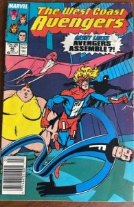 West Coast Avengers #46 Mark Jewelers Variant (1989) West Coast Avengers / Av...