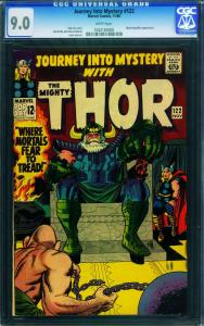 JOURNEY INTO MYSTERY #122 CGC 9.0 1965-MIGHTY THOR- 1042183005