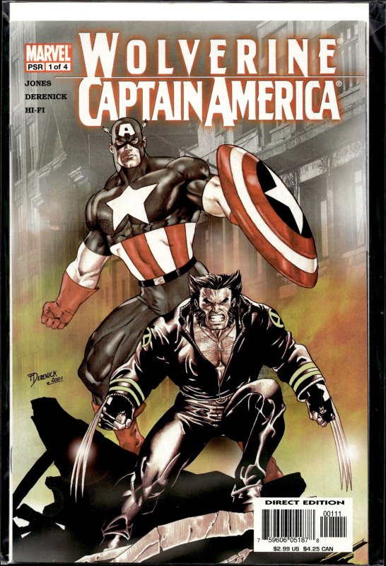 Wolverine Captain America (2004) #1
