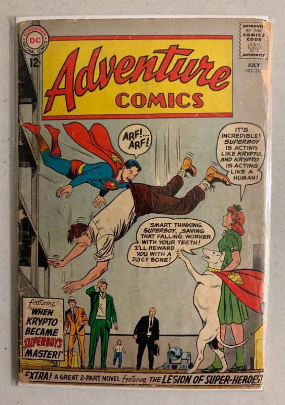 Adventure Comics #310 Legion of Super-Heroes 3.5 (1963)