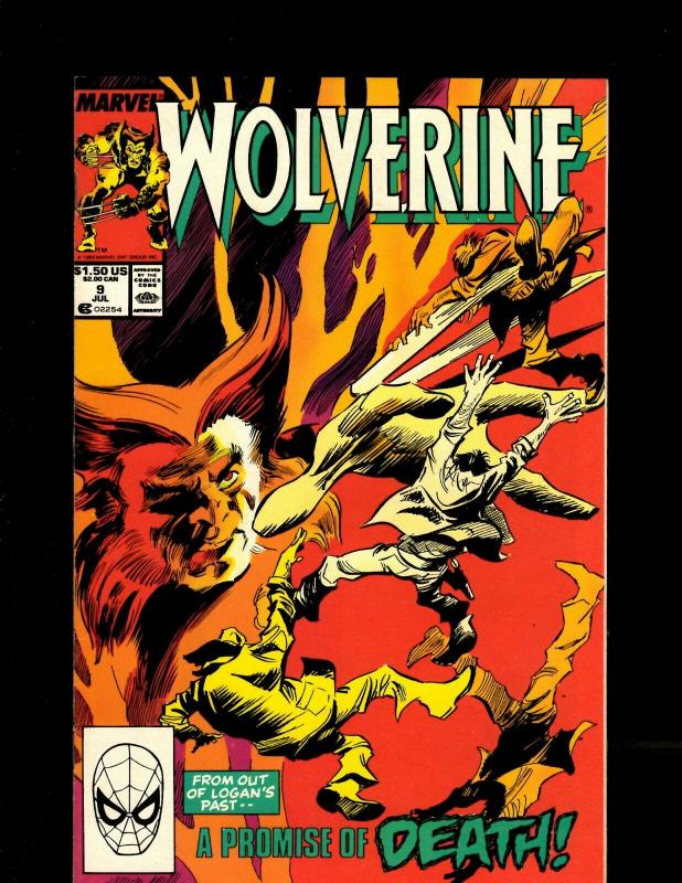 Lot of 12 Wolverine Marvel Comic Books #5 8 9 11 12 16 17 21 34 35 38 40 J369