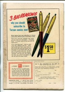 TARZAN #66-1955-DELL-BURROUGHS-JESSE MARSH-RUSS MANNING-vg