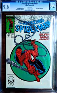 Amazing Spider-Man #301 CGC 9.6 NM+ White Pages Todd McFarlane