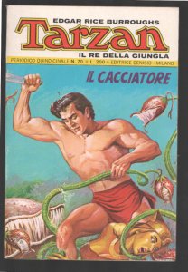 Tarzan Il Re Della Giungla #70 1973-Italian edition-Size is about 6 x 8 3/4-C...