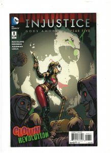 Injustice Gods Among Us: Year Five #8 NM- 9.2 DC Comics Harley Quinn 2016 