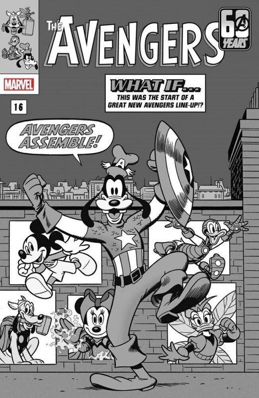 Amazing Spider-Man #45 Marvel Disney 1:100 B&W Variant Cover B PREORDER 3/13/24