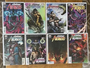 Savage Avengers #0,3,6,8,11,12,13,14 Lot Conan Punisher 2019 Marvel Comics