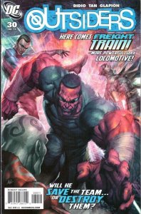 OUTSIDERS #30, NM, Freight Train, Didio, Tan, Glapion, DC, 2010, more in store