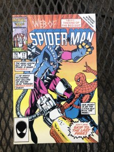 Web of Spider-Man #17 Direct Edition (1986)