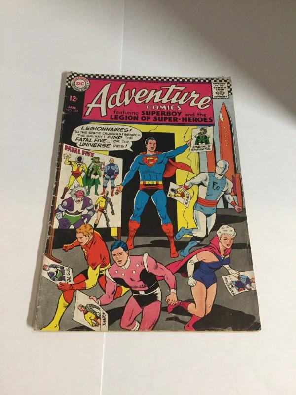 Adventure Comics Vg Very Good 4.0 DC Comics Silver Age