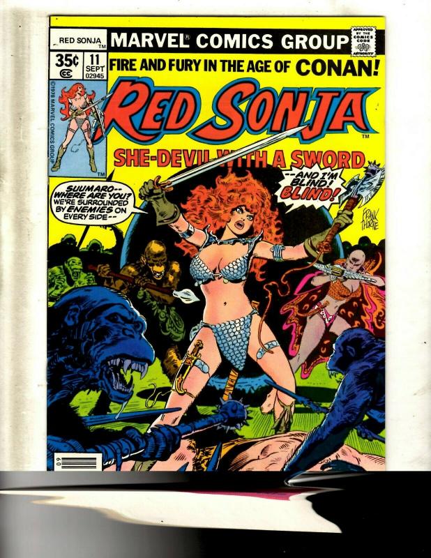 Red Sonja # 11 VF/NM Marvel Comic Book Conan King Kull Sword Sorcery JF23