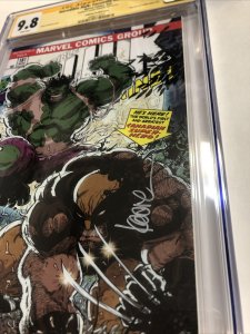 Incredible Hulk : Facsmile Edition (2023) # 1 (CGC 9.8 SS) Signed Kaare Andrews