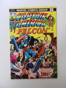 Captain America #195 (1976) MVS Intact VF- Condition!