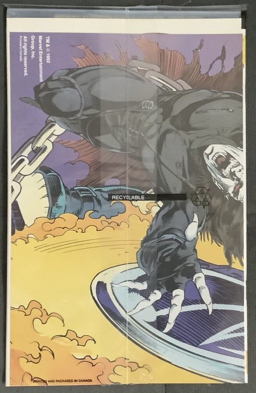 Morbius: The Living Vampire #1 (1992, Marvel) In original Poly-Bag. NM/MT