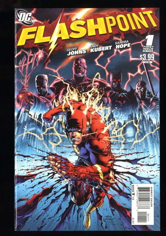 Flashpoint (2011) #1 NM- 9.2 1st Thomas Wayne as Batman!