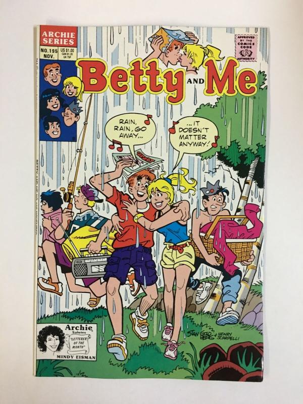 BETTY & ME (1965-    )195 VF-NM Nov 1991 COMICS BOOK 