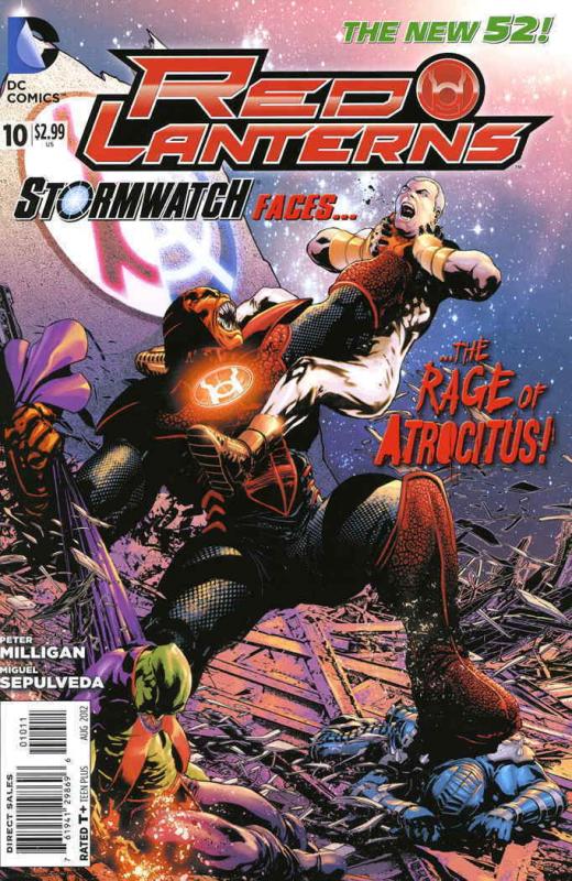 Red Lanterns #10 VF/NM; DC | save on shipping - details inside