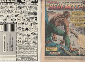 Werewolf By Night # 17  The Werewolf battles The Behemoth !