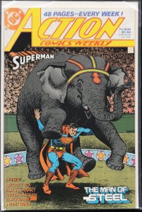 Action Comics Weekly #630 (1988) Superman