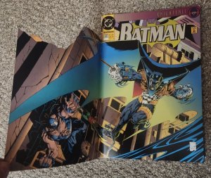 Batman 500 Very Fine+ Vf+ 8.5 Azreal as Batman Dc Comics Die Cut Cover