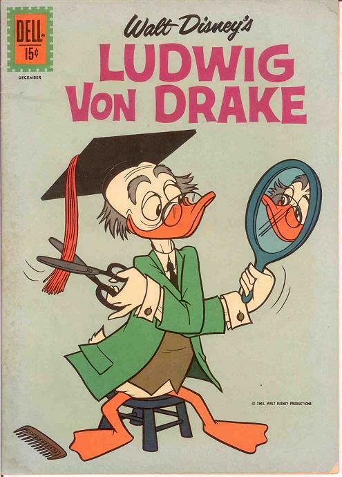 LUDWIG VON DRAKE 1 VG-F    December 1961 COMICS BOOK