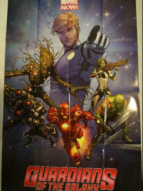 GUARDIANS OF THE GALAXY Promo Poster, 24 x 36, 2013, MARVEL, Unused 316