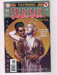 Starman Annual #2 VF DC Comics Pulp Heroes Comic Book Robinson 1997 DE18