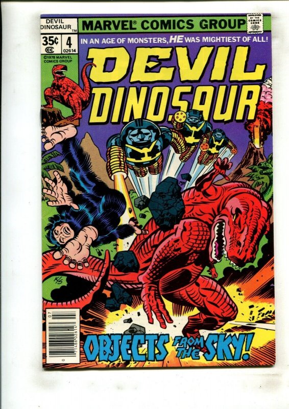 3PC DEVIL DINOSAUR LOT (9.2) KIRBY, #2-4!! 1978