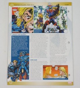 Marvel Fact Files #98 VF Eaglemoss Collections - She-Hulk X-Force Cable Puck 