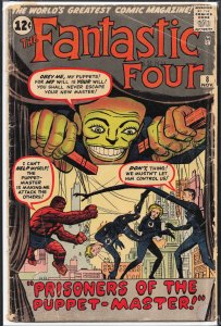 Fantastic Four #8 (1962) Fantastic Four [Key Issue] see description