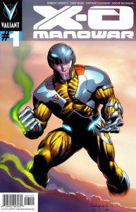 X-O Manowar (2012) #1 NM Variant Cover B Valiant