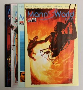 Mann's World #1-4 Set (AWA 2021) 1 2 3 4 Victor Gischler (8.5+) 