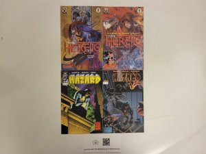 4 Image Black Noir Comics #3 5 Hazzard + #1 4 The Heretic 78 TJ29