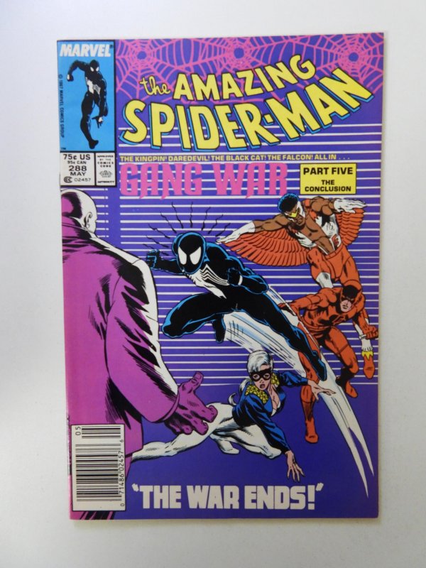 The Amazing Spider-Man #288 Newsstand Edition (1987) VF- condition