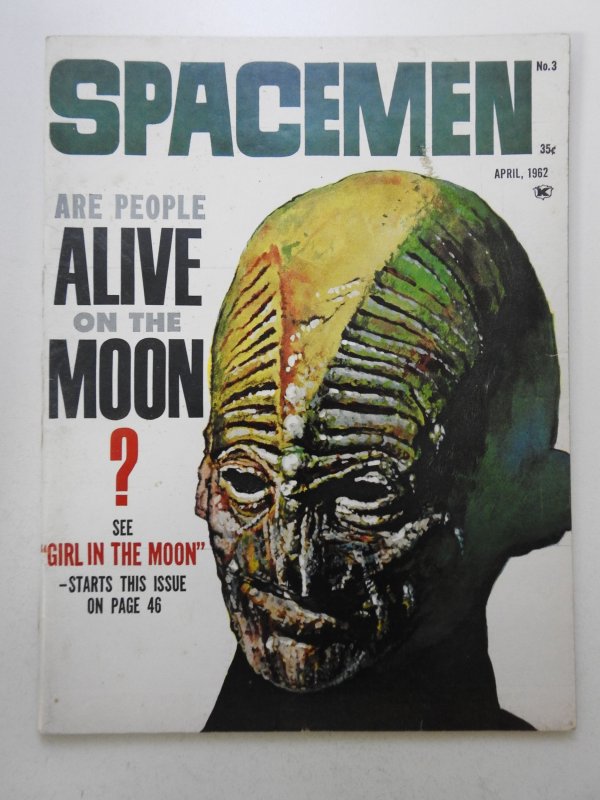 Spacemen Magazine #3 (1962) Sharp Fine Condition!
