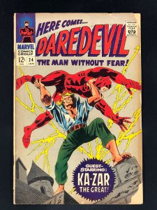 Daredevil #24 (1967) Guest-Starring: Ka-Zar, the Great!