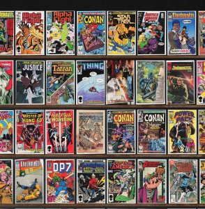Huge Lot 150+ Comics with Conan The Barbarian, Alpha Flight & More!