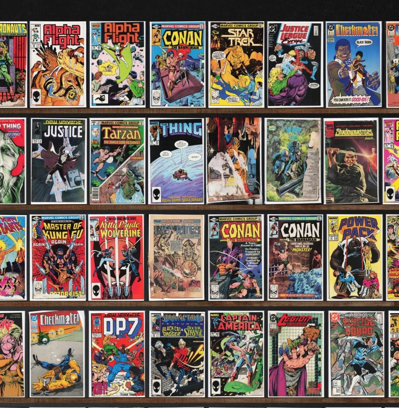 Huge Lot 150+ Comics with Conan The Barbarian, Alpha Flight & More!