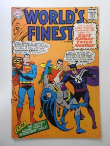 World's Finest Comics #155 VG Cond! Cover and 1st wrap detached bottom s...