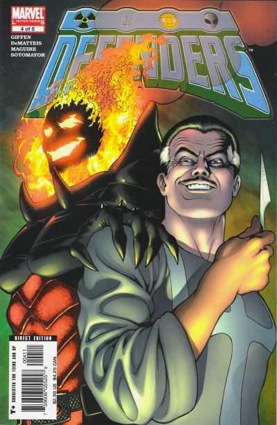 Defenders (2005 series) #4, NM- (Stock photo)