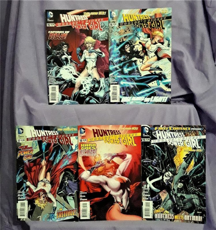 WORLDS FINEST #1 - 32 Huntress Power Girl George Perez DC New 52 (DC 2012)