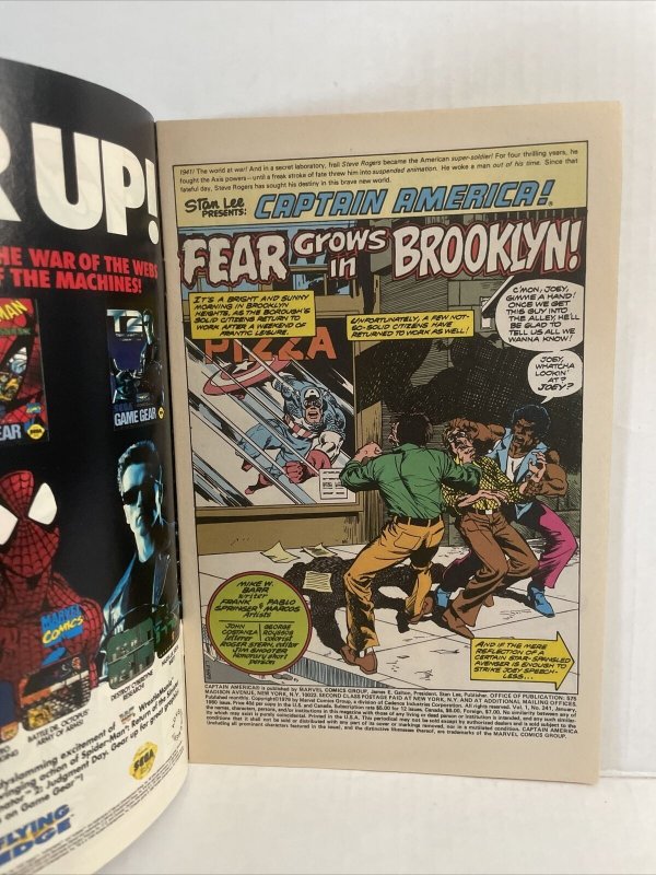 Captain America #241 Punisher App.