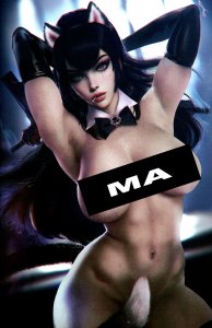 2023 Merc Publishing Miss Meow Shikarii Topless Virgin Variant #8