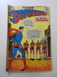 Superman #153 (1962) FR/GD Condition see desc
