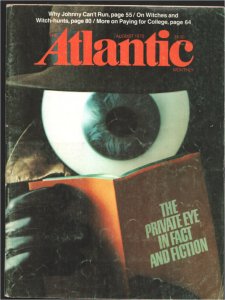 PULP:  Atlantic 8/1975-The Private Eye In An Fact & Fiction-Black Mask-Mike...