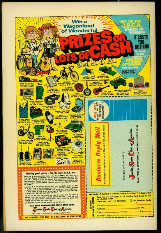 OUR LOVE STORY #25 1973-DON HECK COVER-MARVEL ROMANCE FN