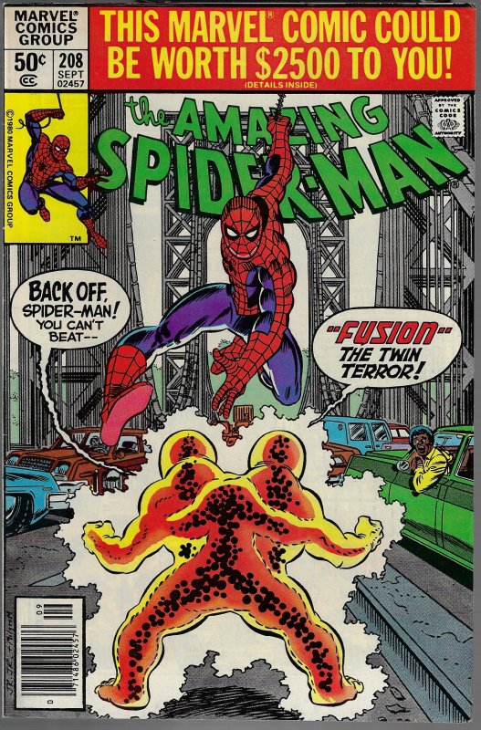 Amazing Spider-man #208 (Marvel, 1980) VF/NM