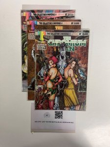 3 Indie Comics The Chromium Man # 3 7 + Doctor Chaos # 3 72 JS33