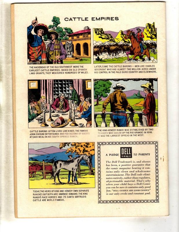 Gunsmoke # 7 FN Dell Silver Age Comic Book Western Cowboy Six Gun JL11